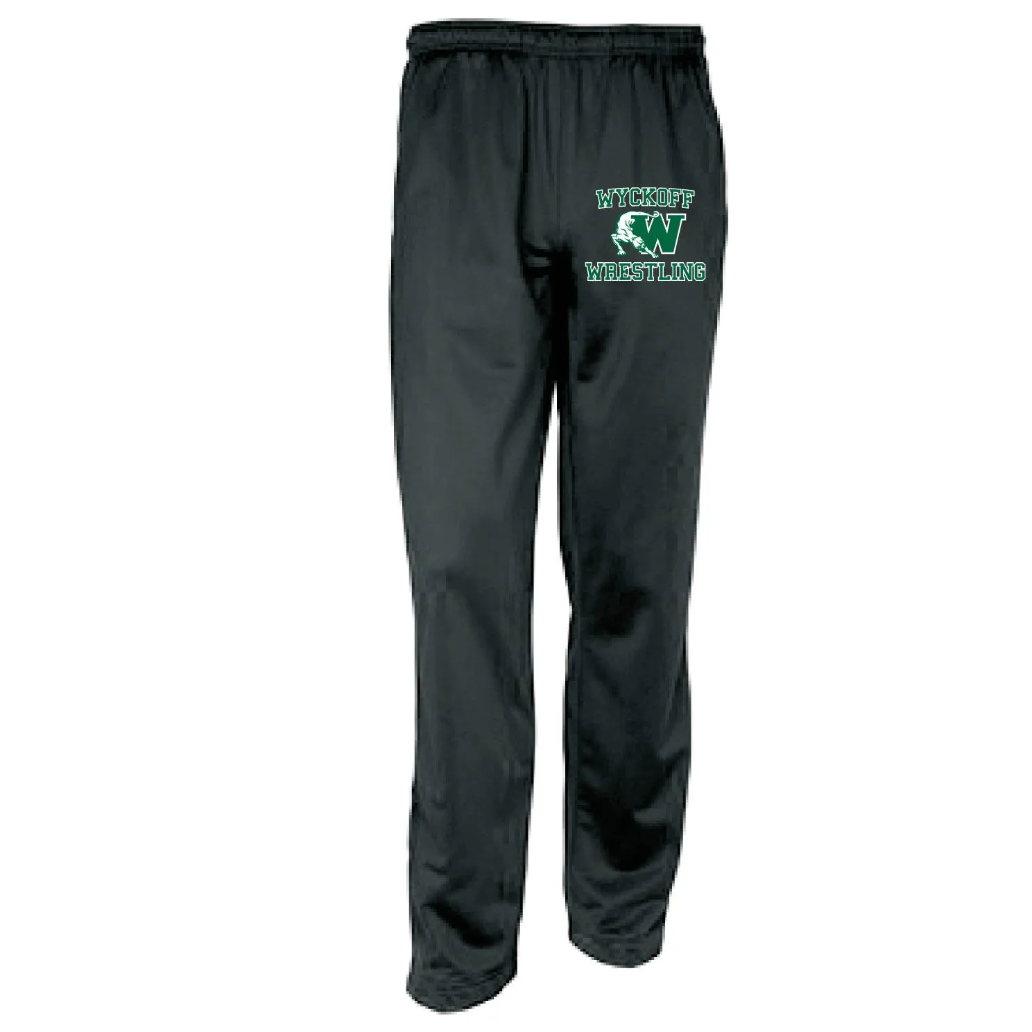 1/1A SanMar WARMUP PANTS / BLACK / EMBROIDERED LOGO (Youth sizes only)