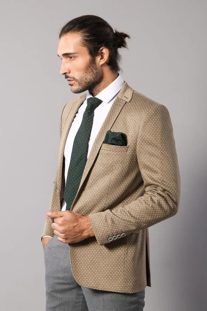 15603 Beige Wool Jacket