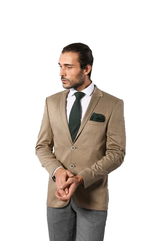 15603 Beige Wool Jacket