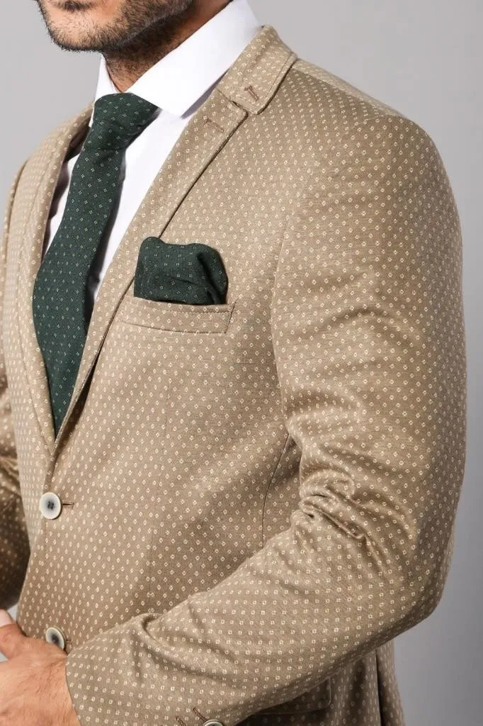 15603 Beige Wool Jacket