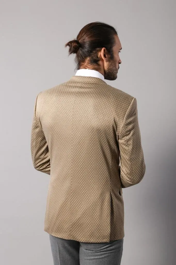 15603 Beige Wool Jacket