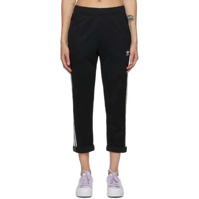 adidas Originals Black Adicolor Boyfriend Track Pants