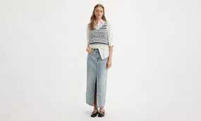 Ankle Column Split Skirt | Please Hold
