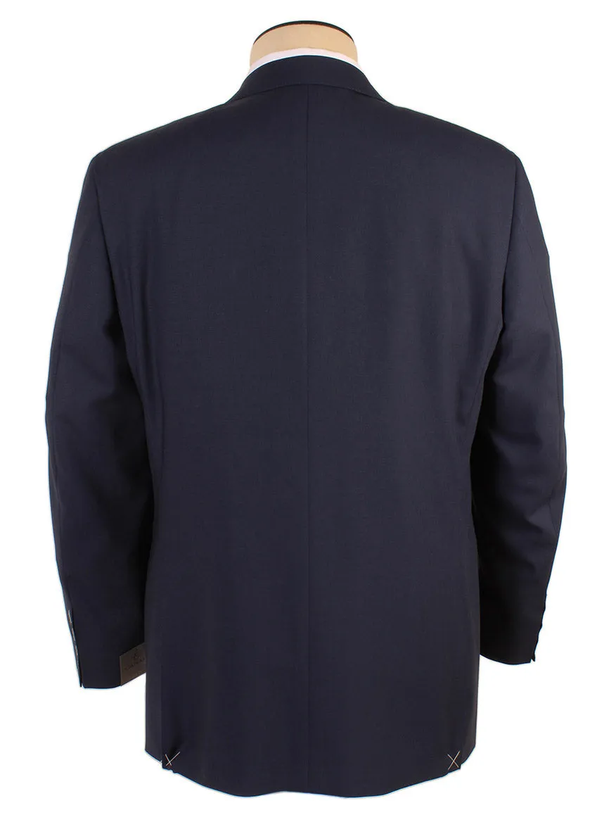 Canali Siena Wool Sport Jacket in Dark Blue