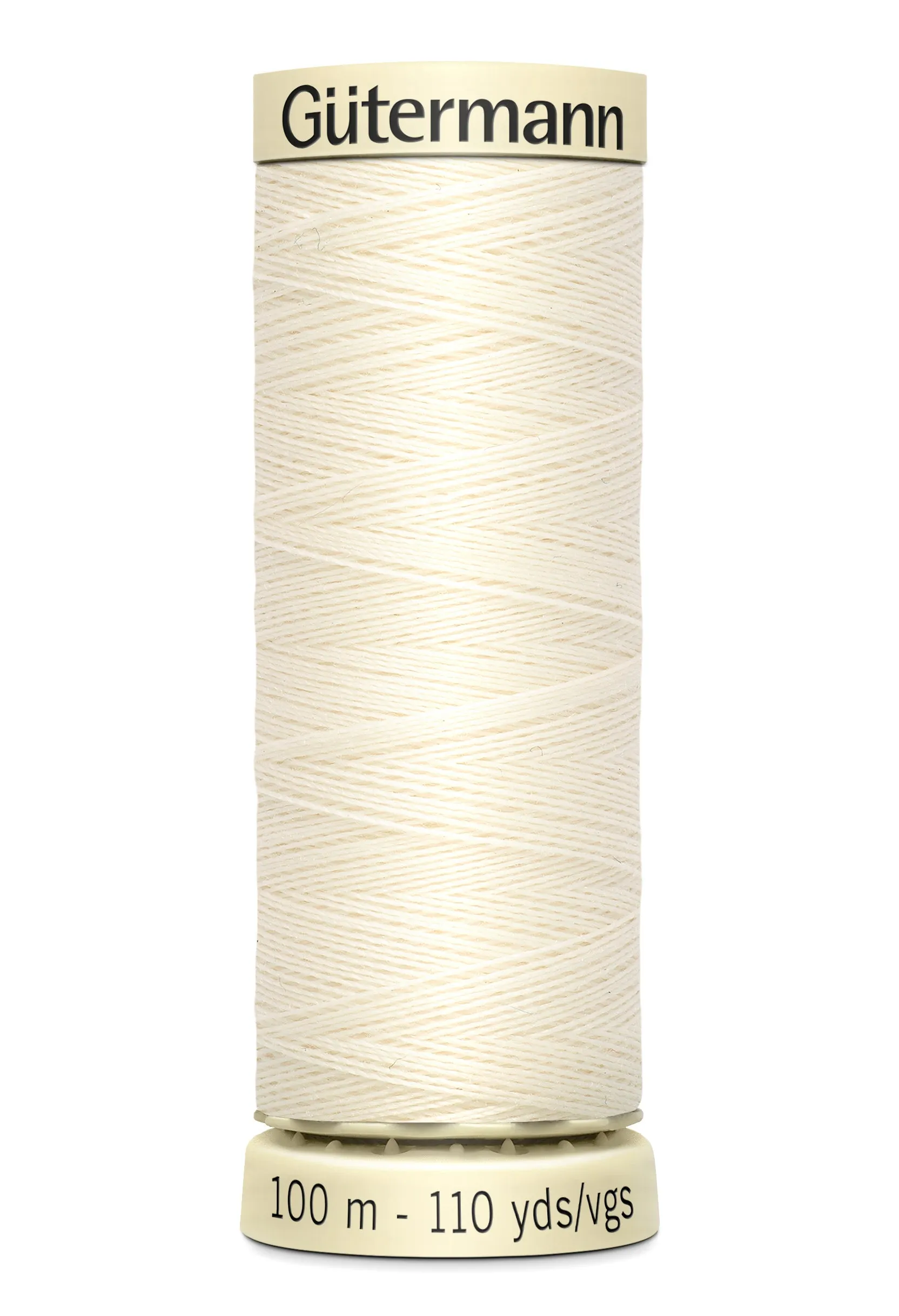 Cream Double Wool Crepe