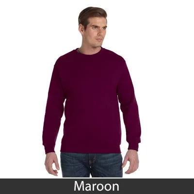 Delta Tau Delta 9oz. Crewneck Sweatshirt, 2-Pack Bundle Deal - G120 - TWILL