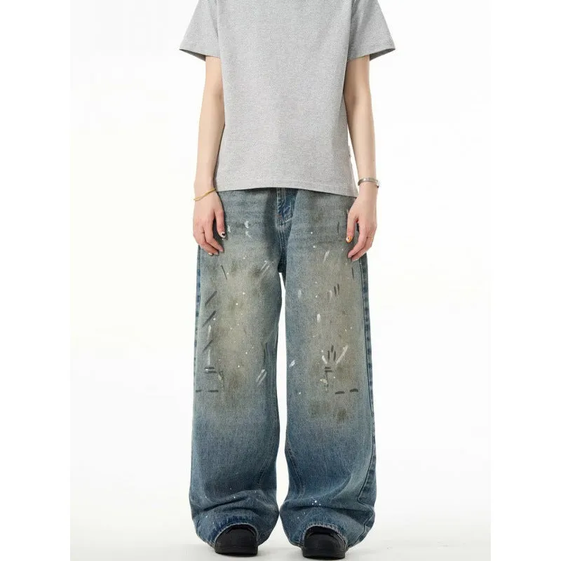Distressed Baggy Jeans