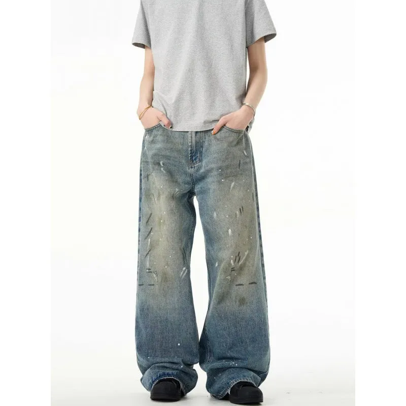 Distressed Baggy Jeans