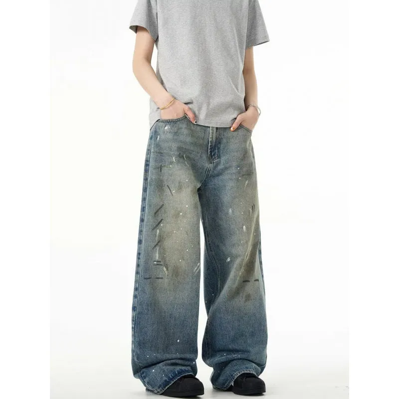 Distressed Baggy Jeans