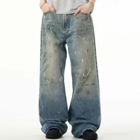 Distressed Baggy Jeans