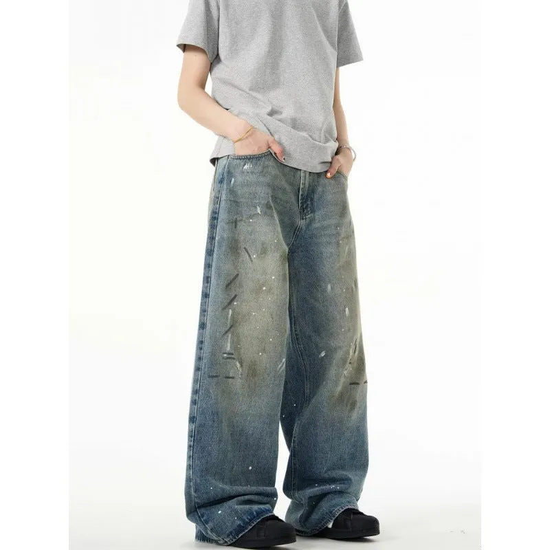 Distressed Baggy Jeans
