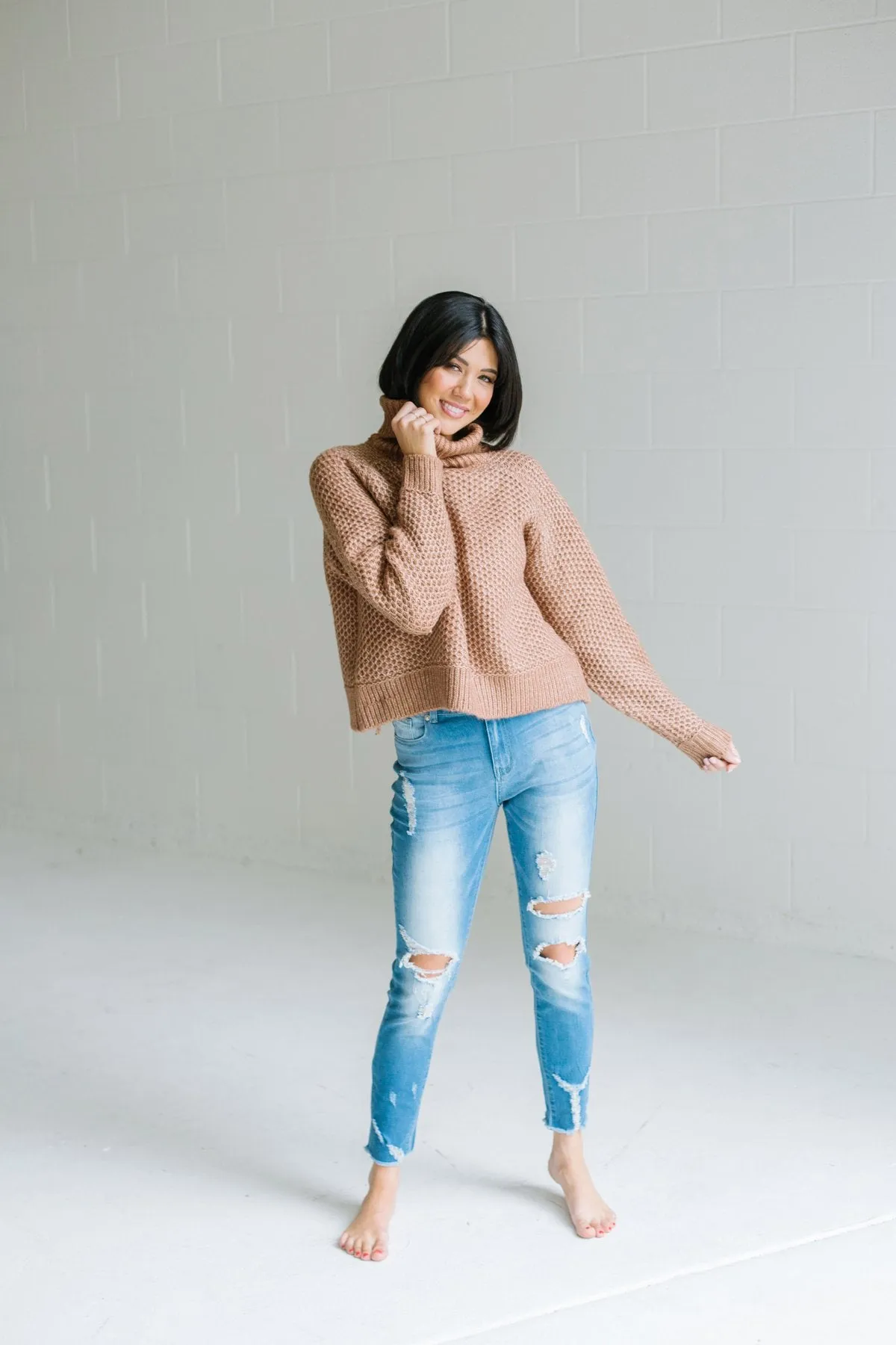 Distressed Skinny Jeans