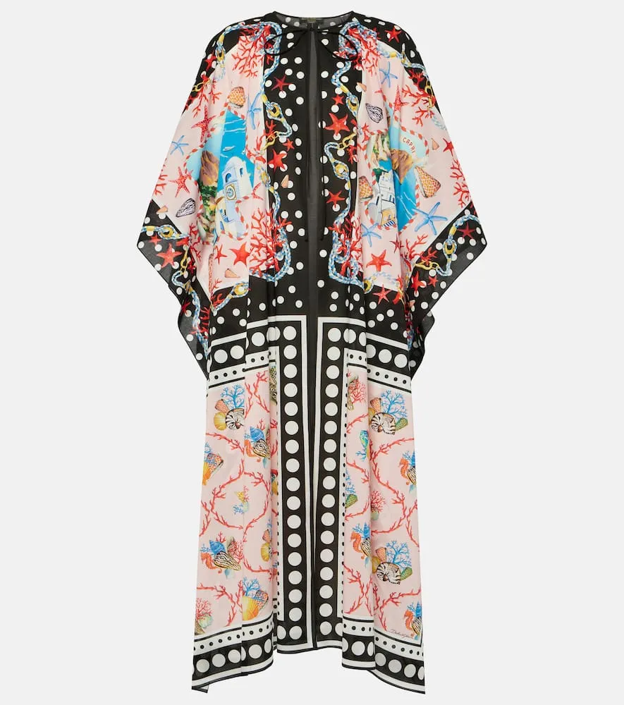 Dolce&Gabbana Capri printed cotton kaftan