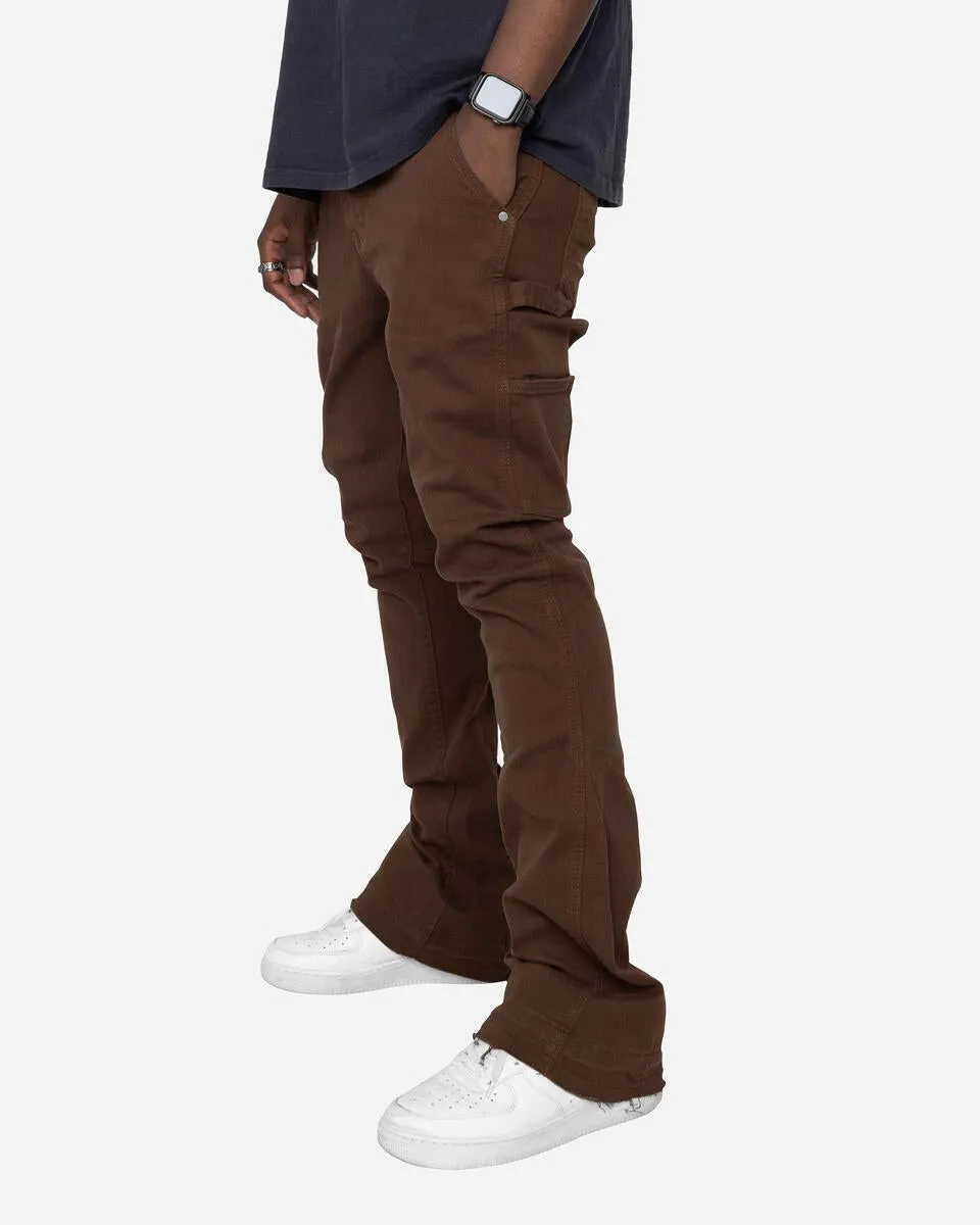 EPTM NINE FLARE PANTS (BROWN)