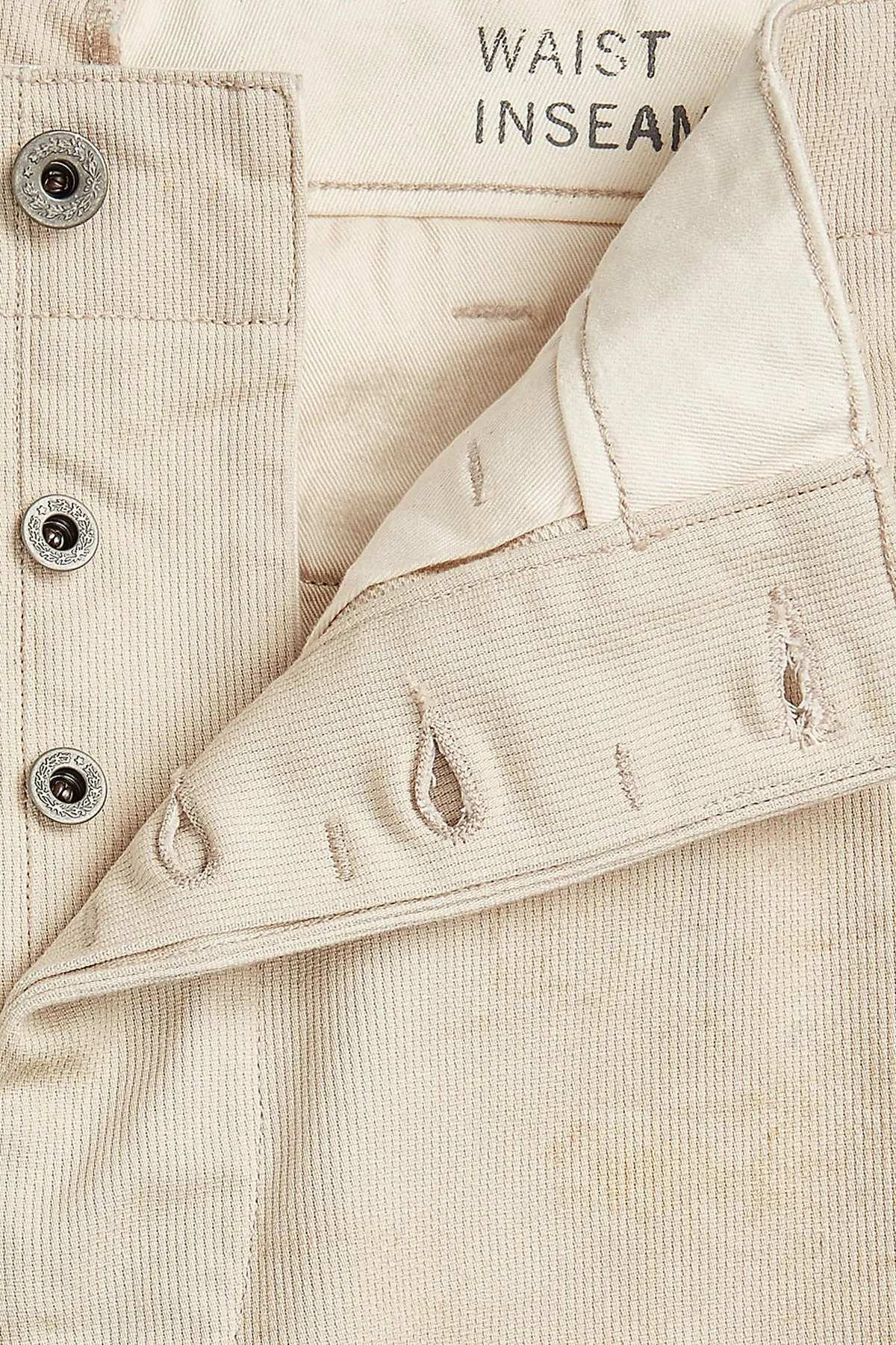Field Distressed Beford Cord Pant - Stone