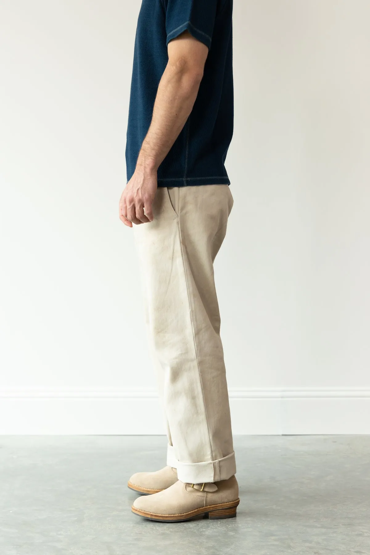 Field Distressed Beford Cord Pant - Stone