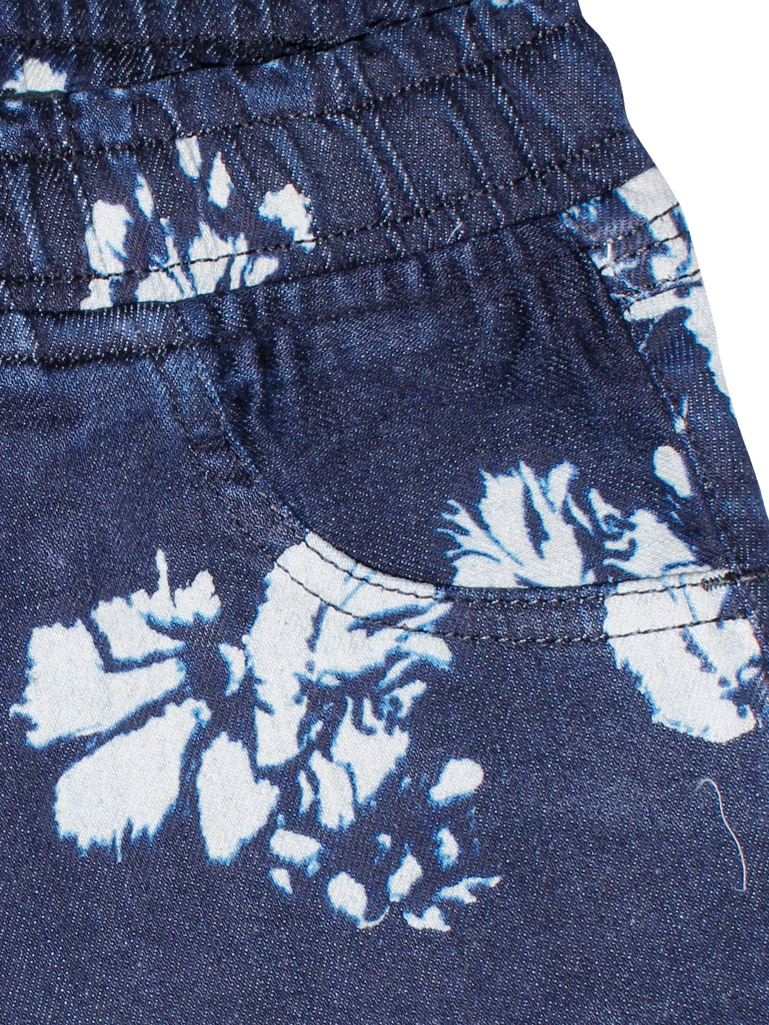 Girls Stretchable Denim Shorts