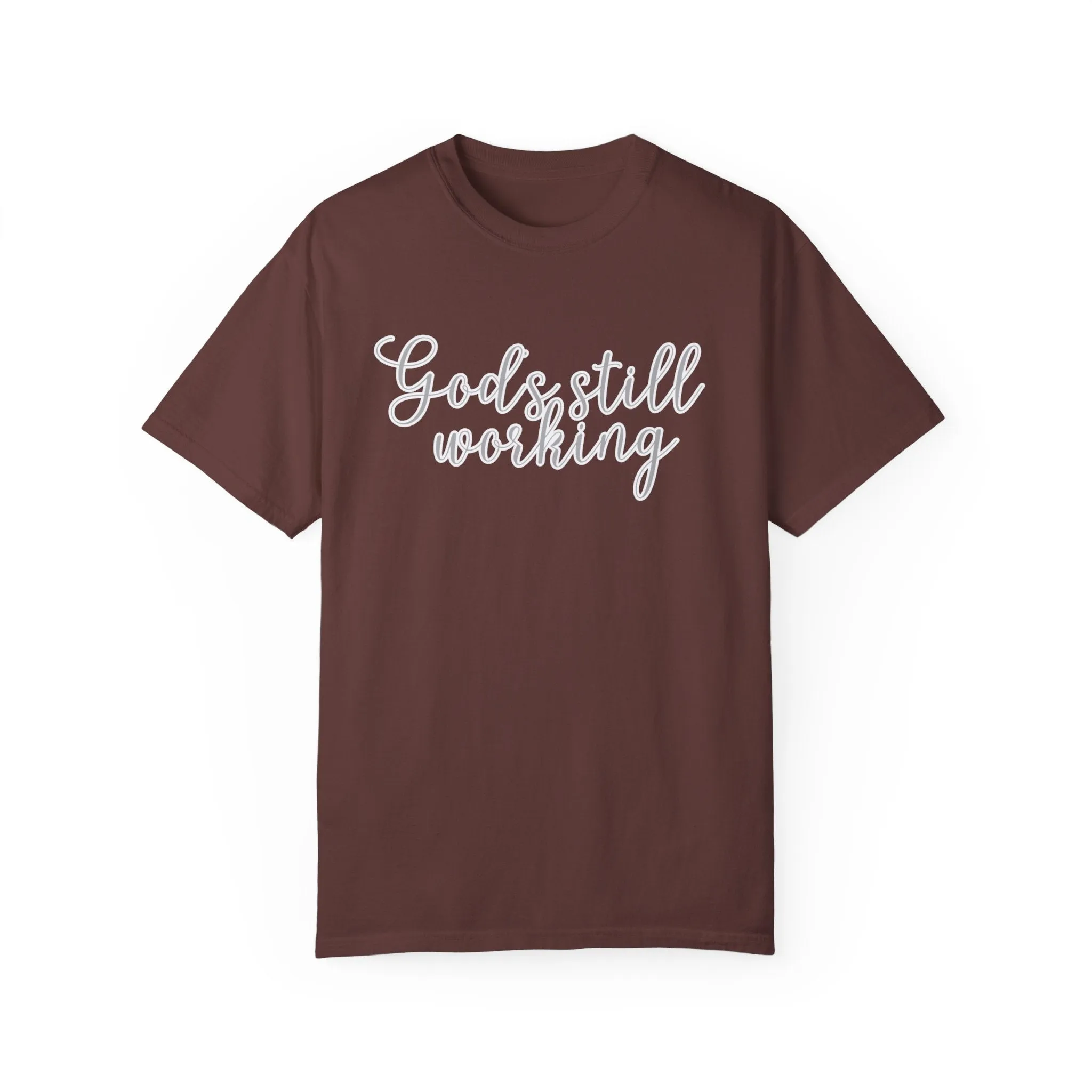 God's Still Working Women's Comfort Colors Tee