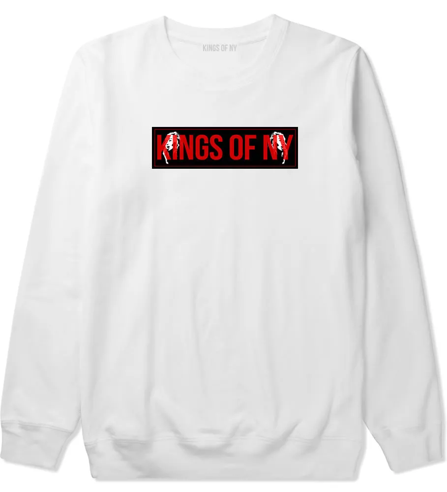 Kings of NY Red Girl Logo Crewneck Sweatshirt