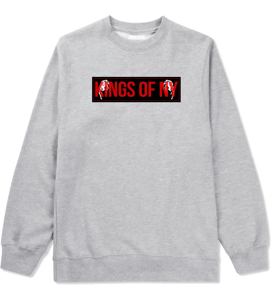 Kings of NY Red Girl Logo Crewneck Sweatshirt