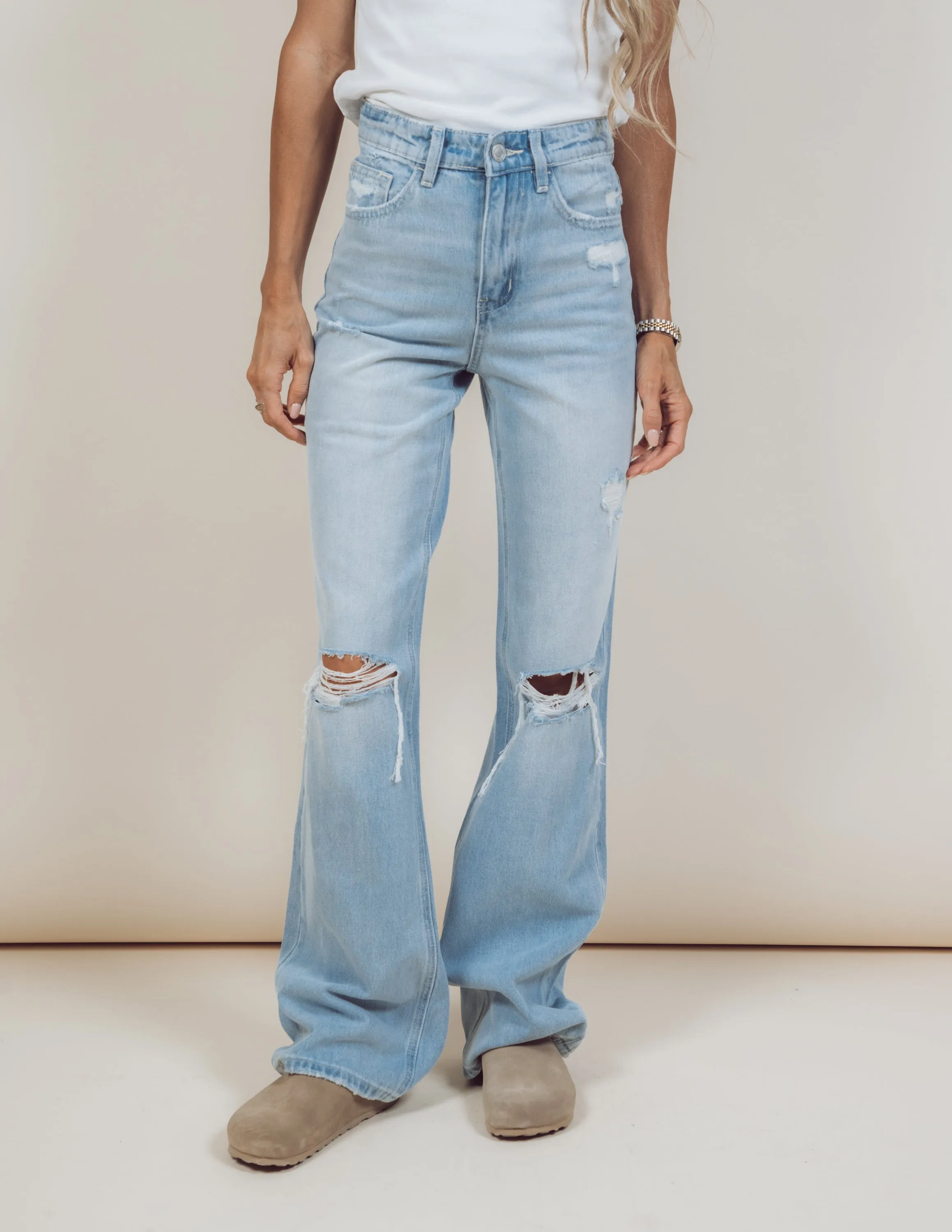Madelynn Distressed Denim