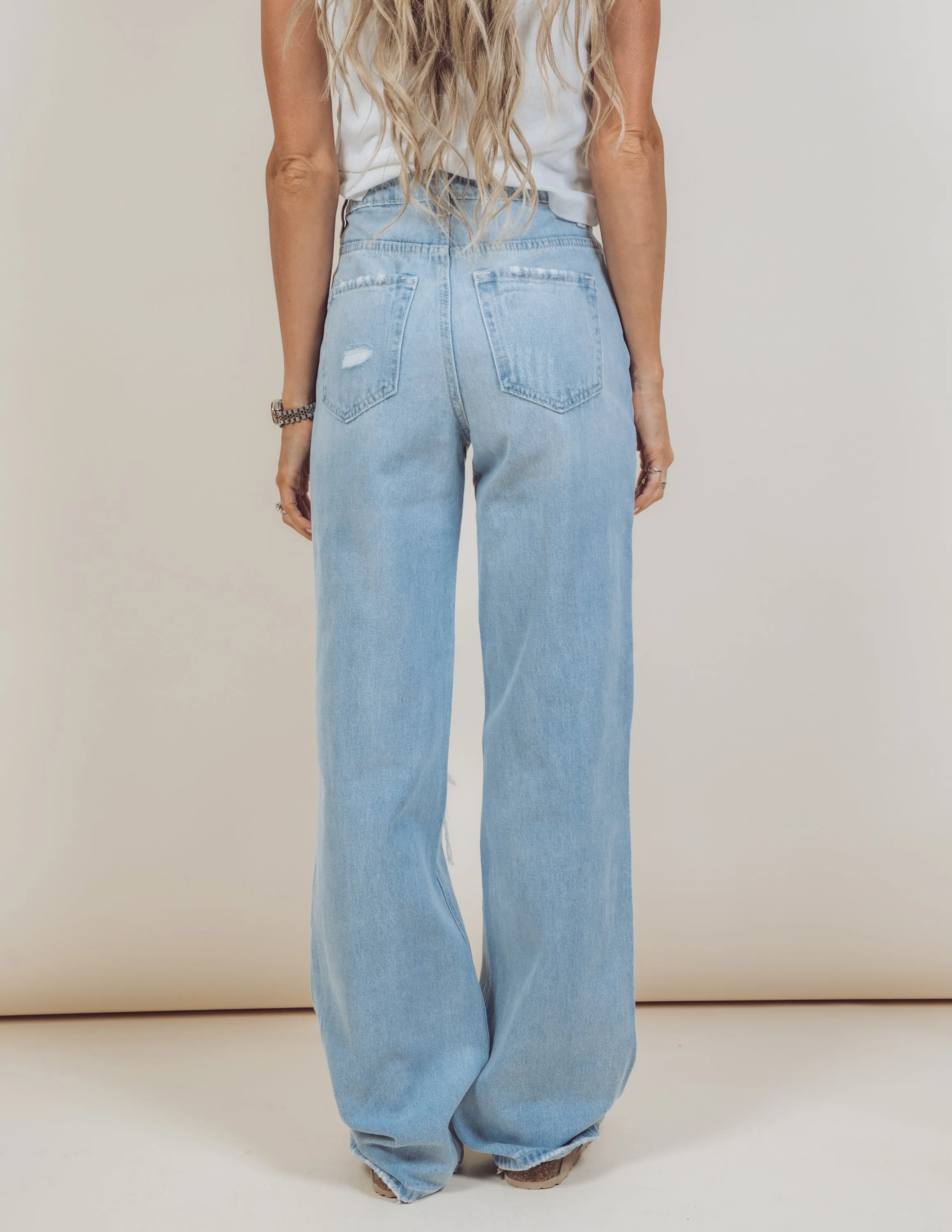 Madelynn Distressed Denim