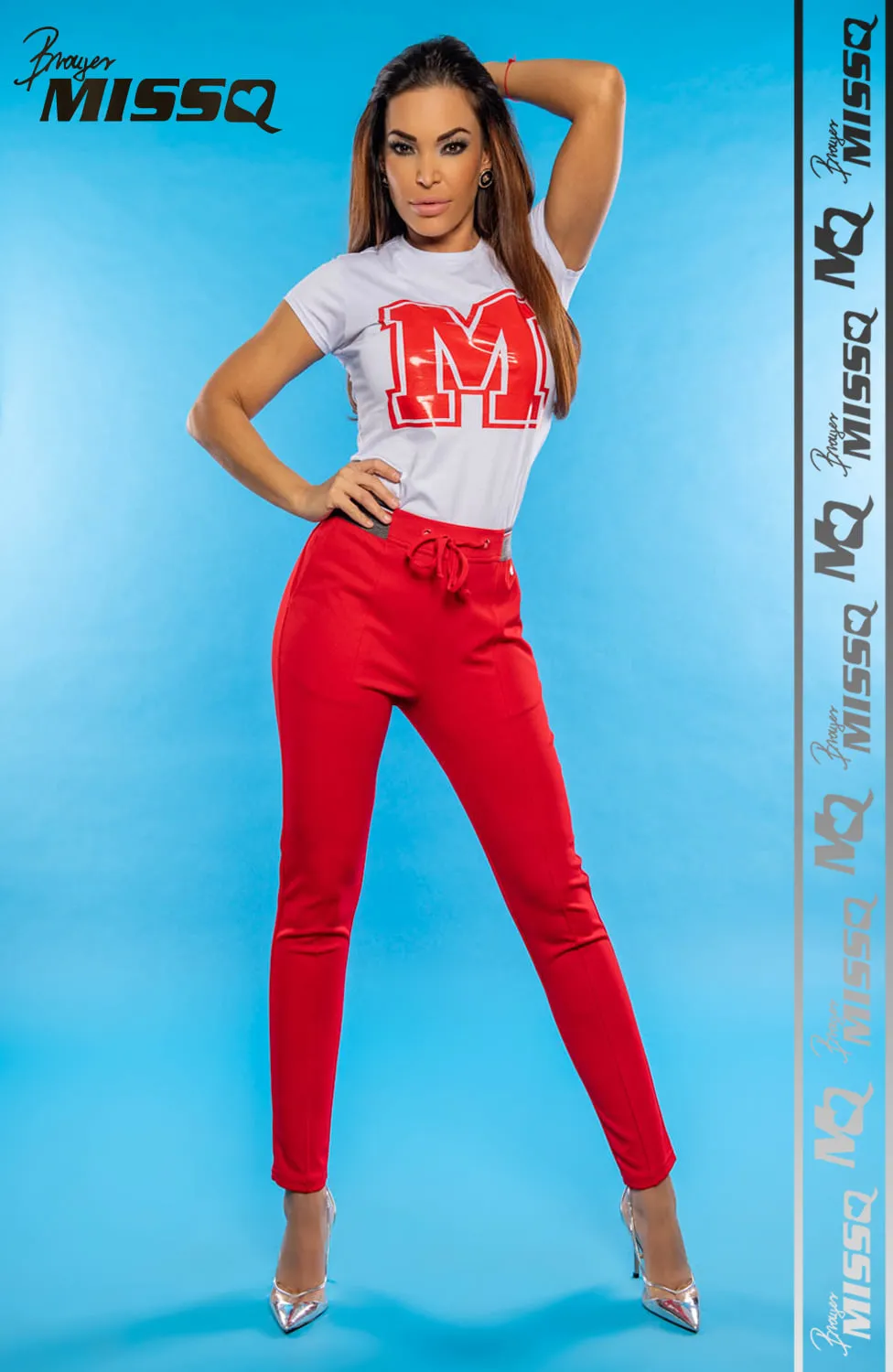 MissQ Elastic & Drawstring Waist Carrot Pants