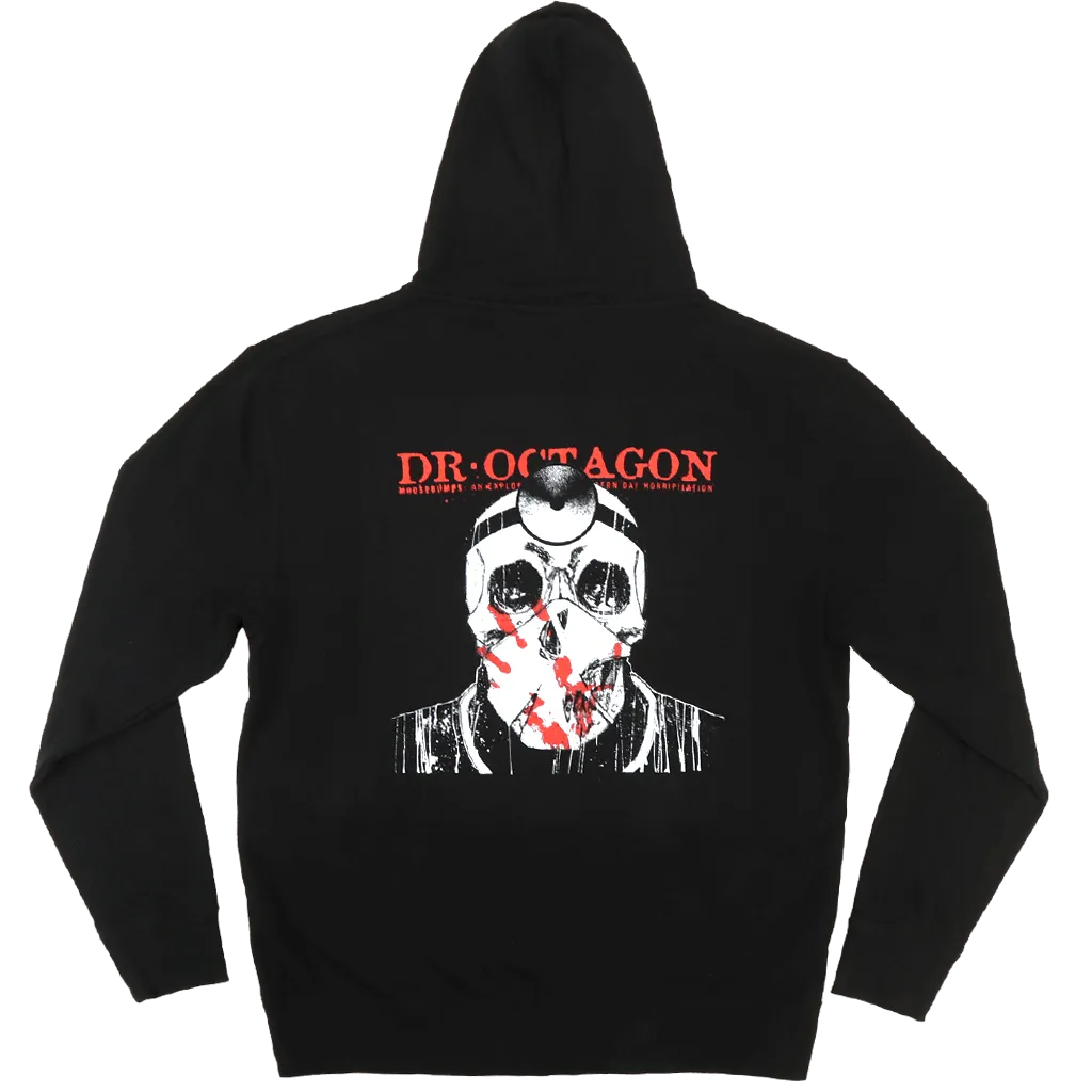 Moosebumps Black Zip Up Hoodie
