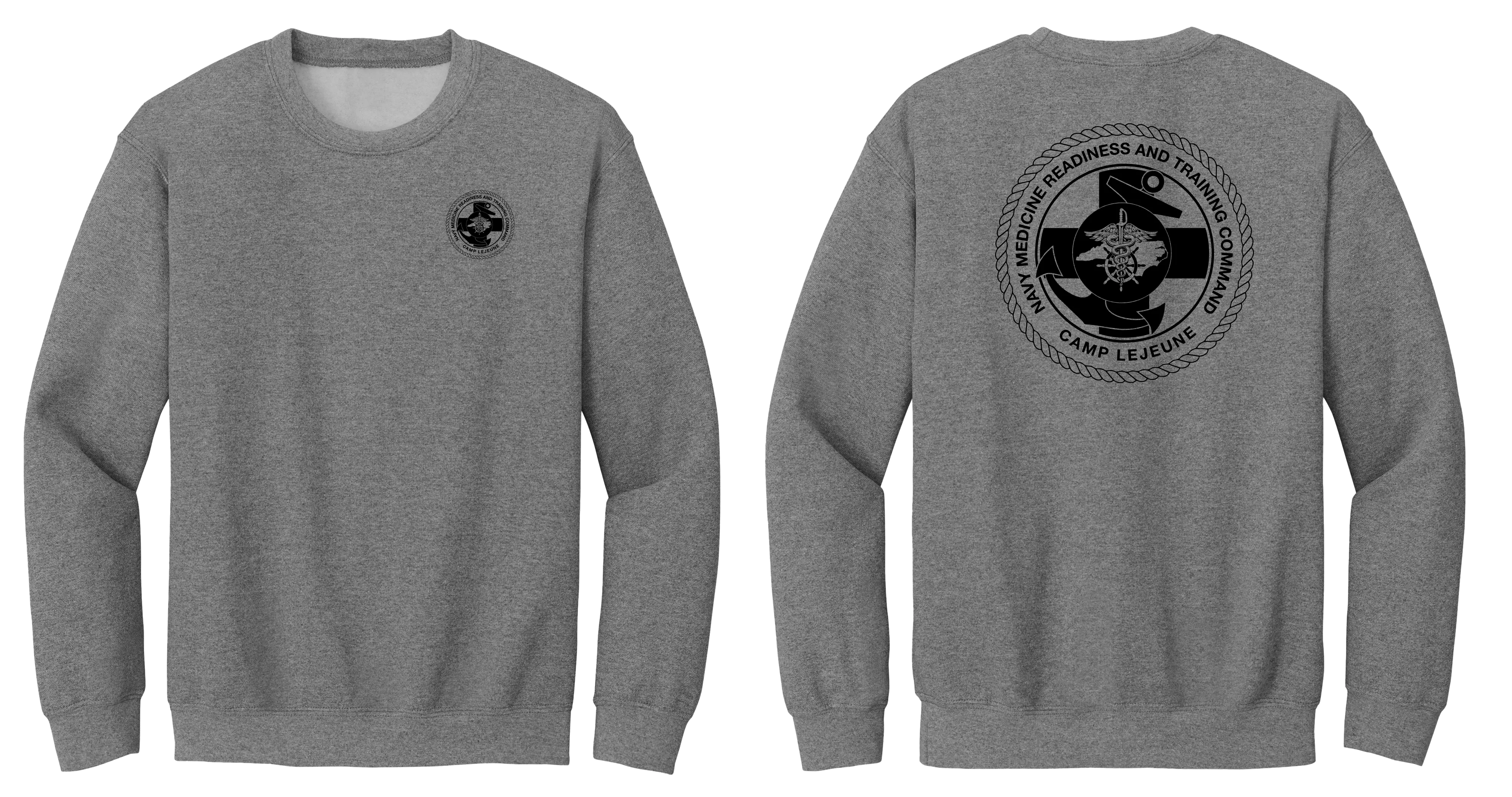 NMRTC Camp LeJeune USMC Adult Crewneck Sweatshirt