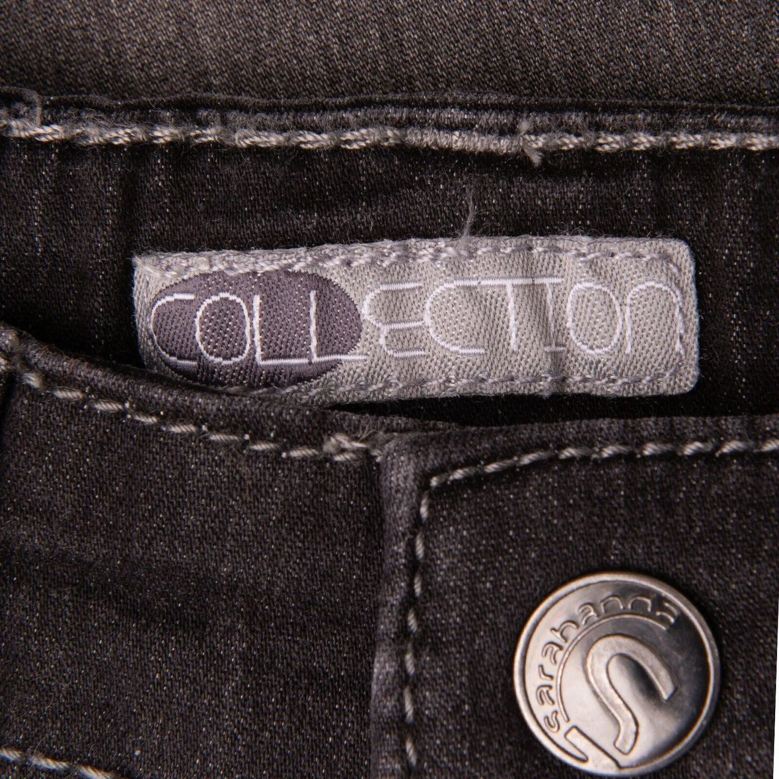 NWT - Sarabanda Black Distressed Slim Fit Jeans - Size 4Y