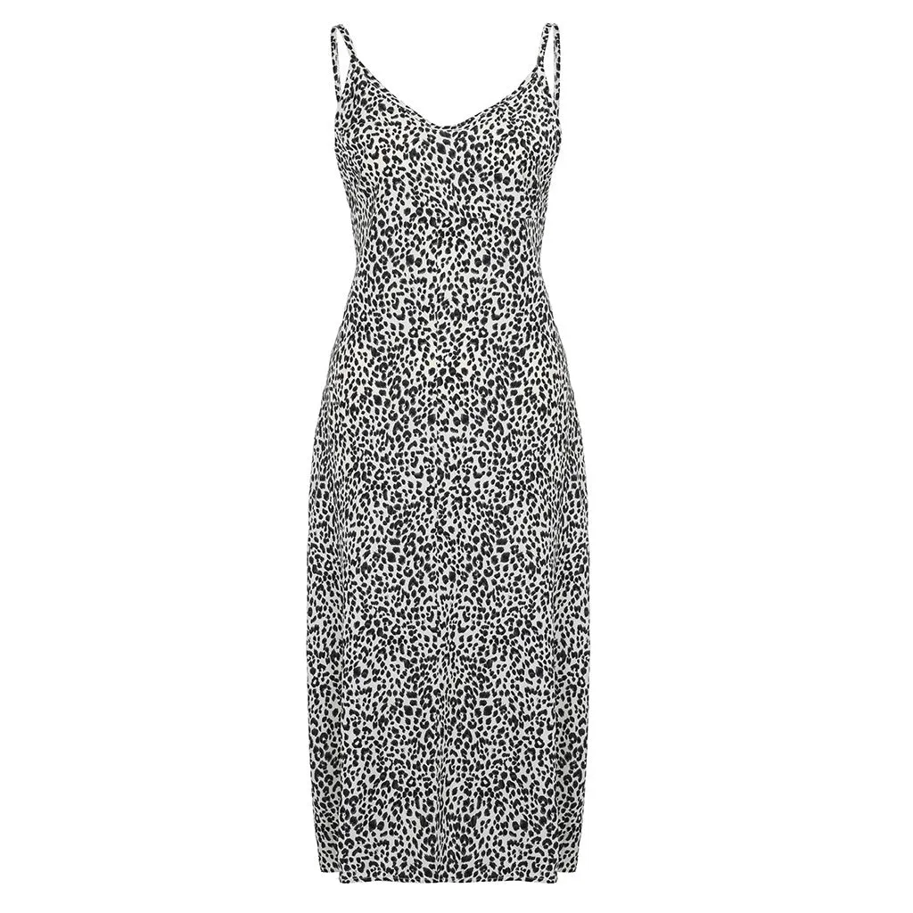 Sleeveless Strapless V-Neck Loose Maxi Dress