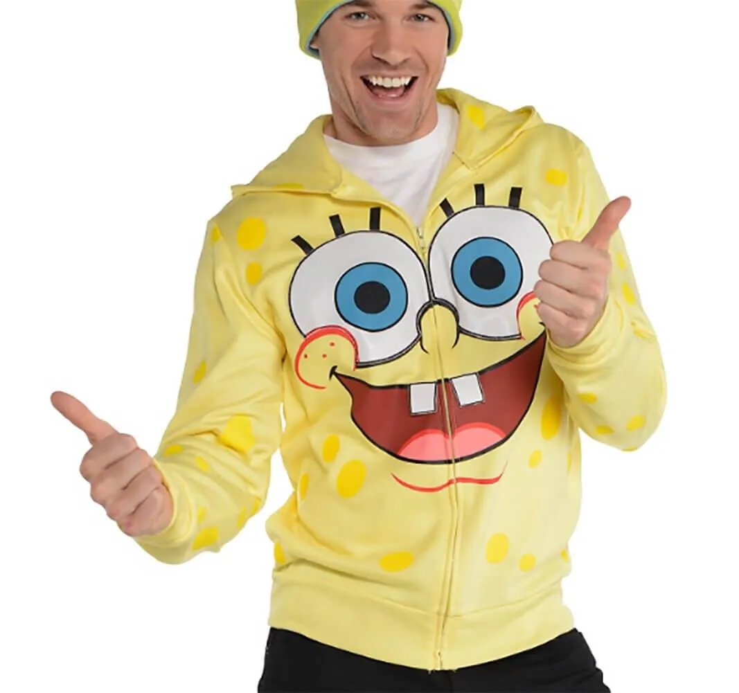 SpongeBob SquarePants Zip-Up Costume Hoodie