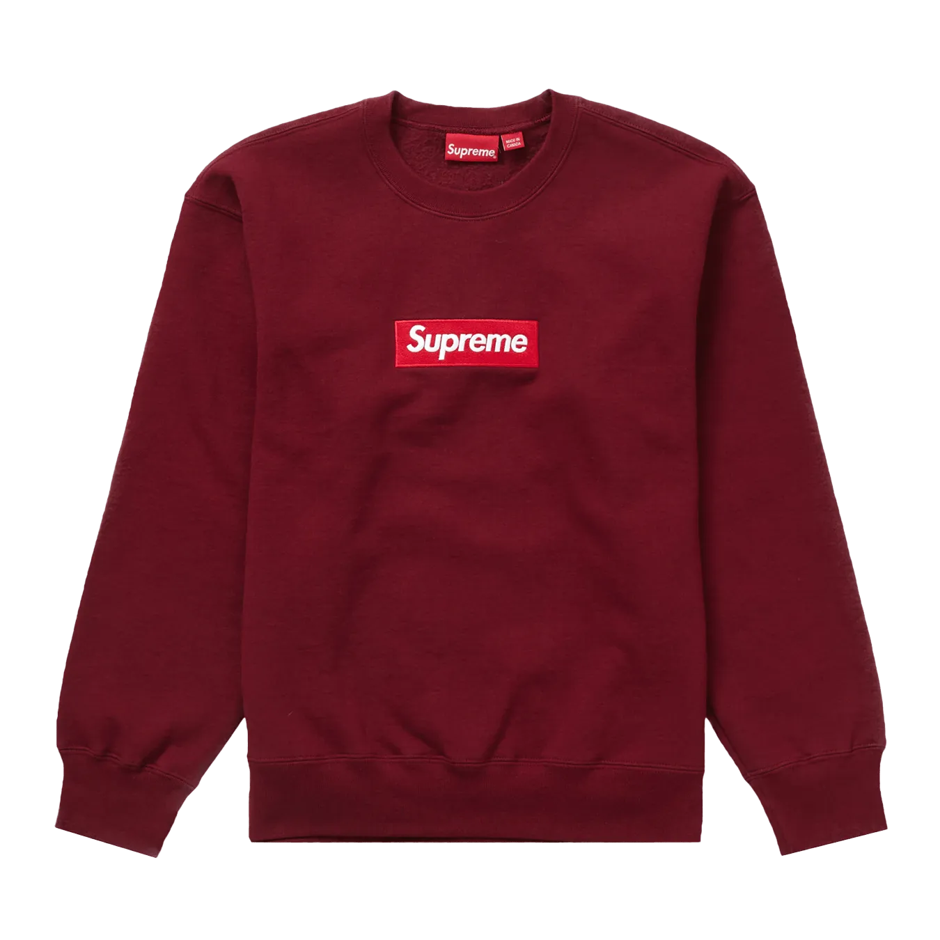 Supreme Box Logo Crewneck 'Cardinal' (FW22)