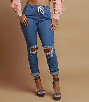 SURGE DISTRESSED JEANS