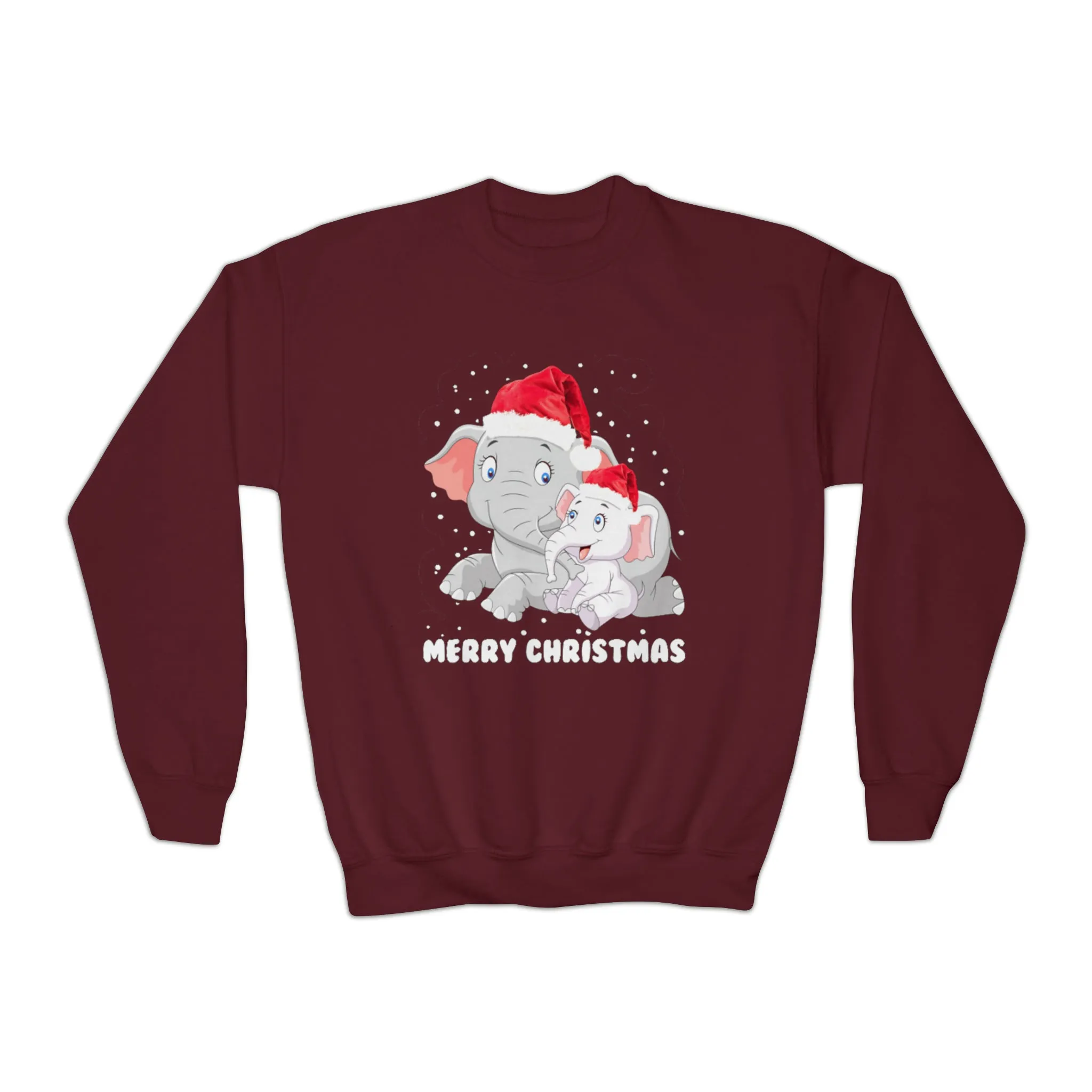 Youth Merry Christmas Crewneck Sweatshirt