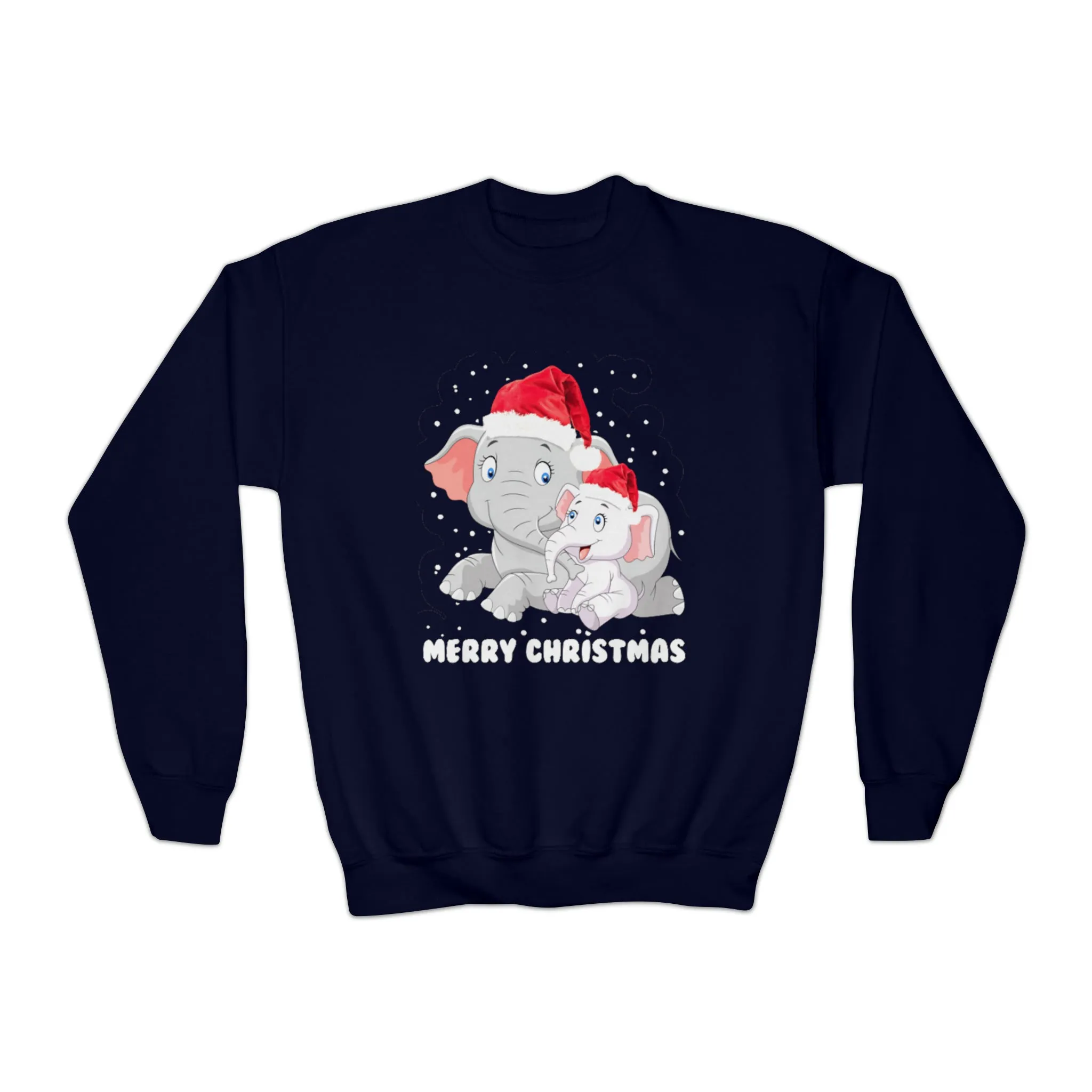 Youth Merry Christmas Crewneck Sweatshirt