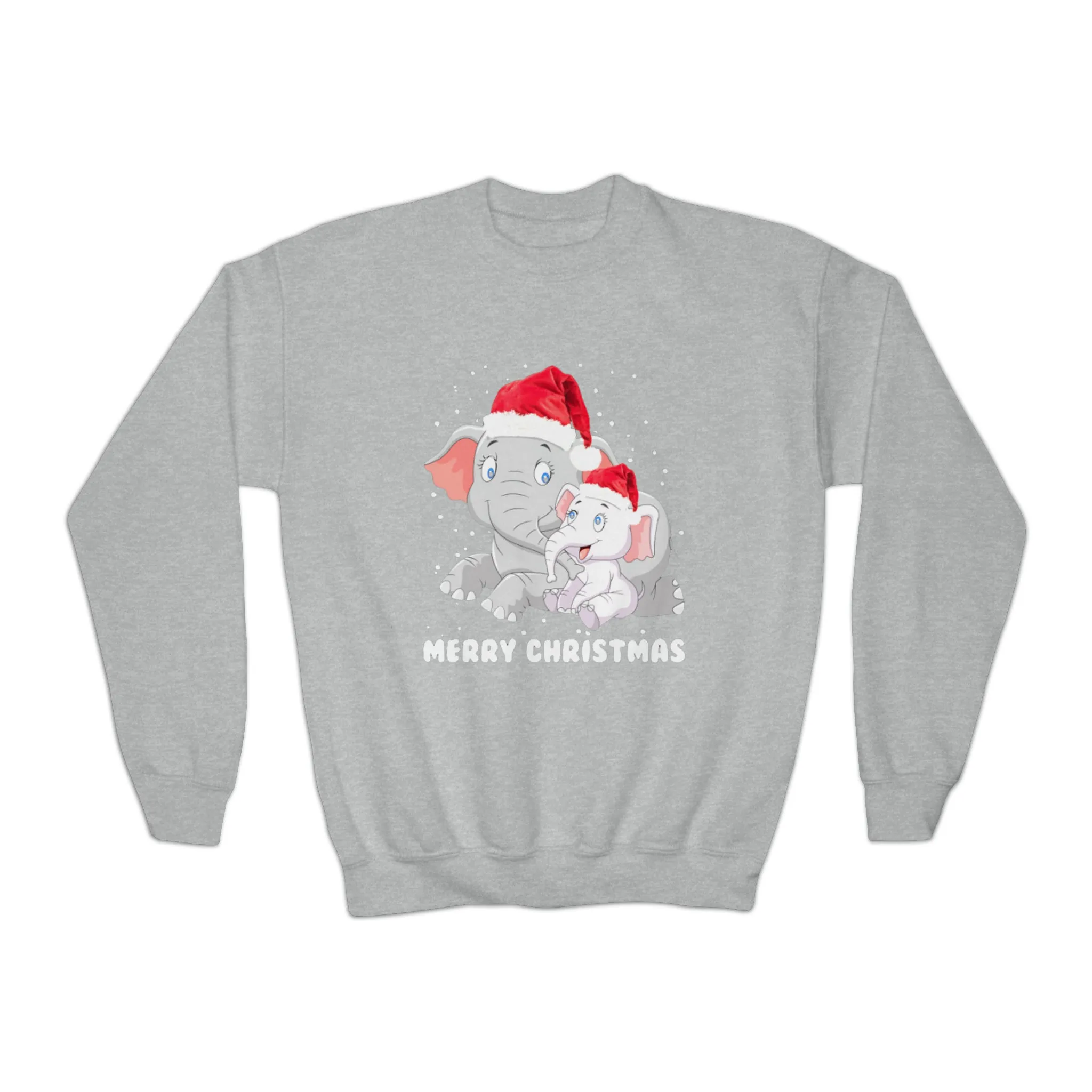 Youth Merry Christmas Crewneck Sweatshirt