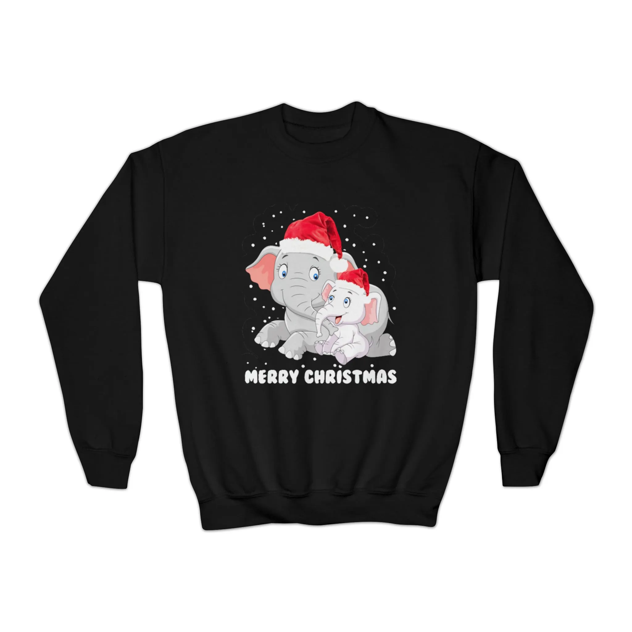 Youth Merry Christmas Crewneck Sweatshirt